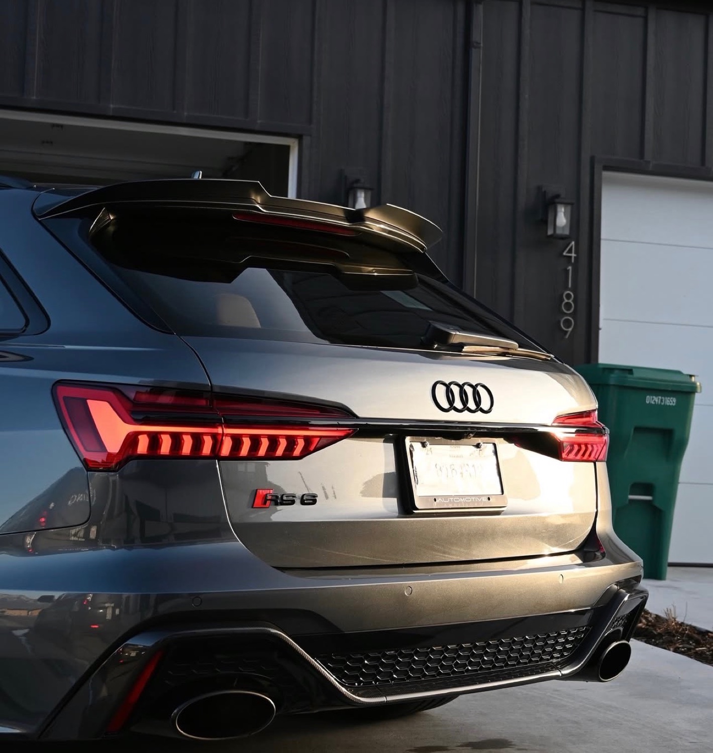 Audi RS6 rear detail
