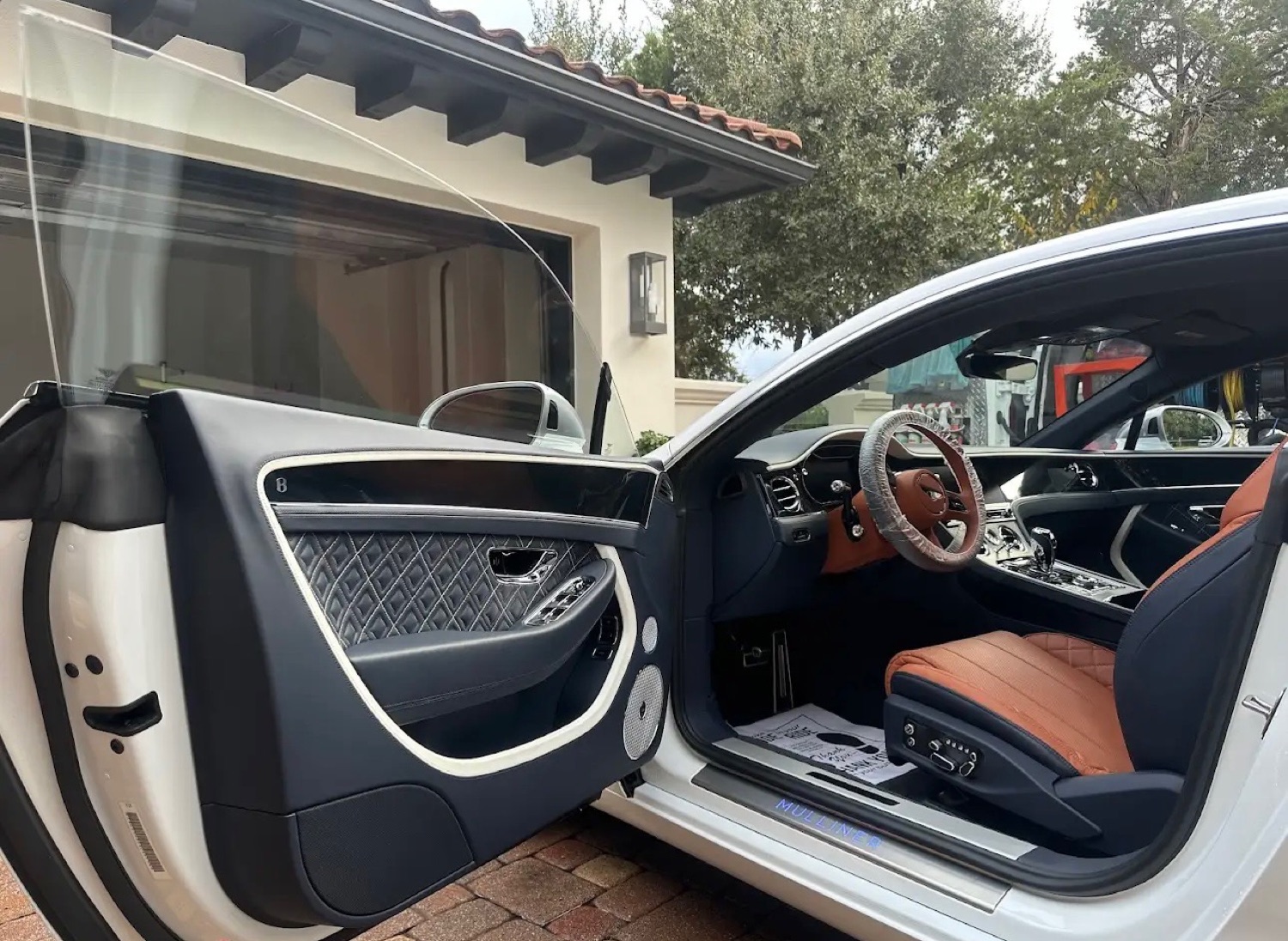 Bentley interior detail